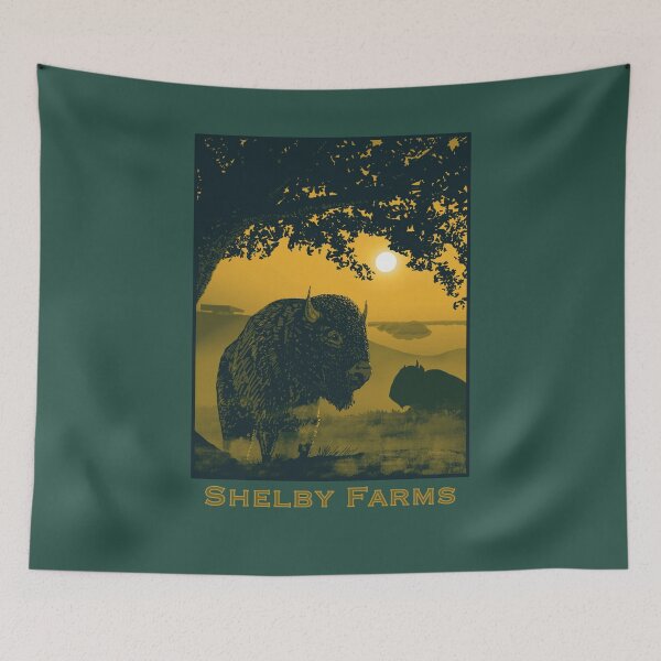 Item preview, Shelby Farms Memphis Tennessee by BNVDO, Memphis gift idea designed and sold by MoscaMosca.