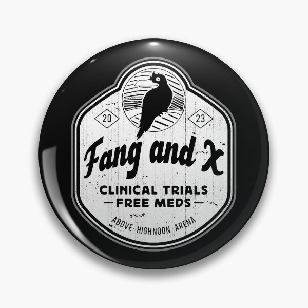 Item preview, Fang and X Clinic Emblem designed and sold by Lagelantee.