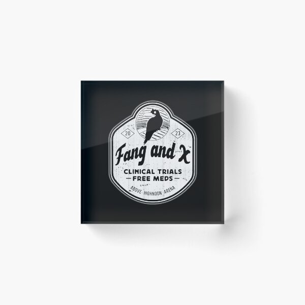 Item preview, Fang and X Clinic Emblem designed and sold by Lagelantee.