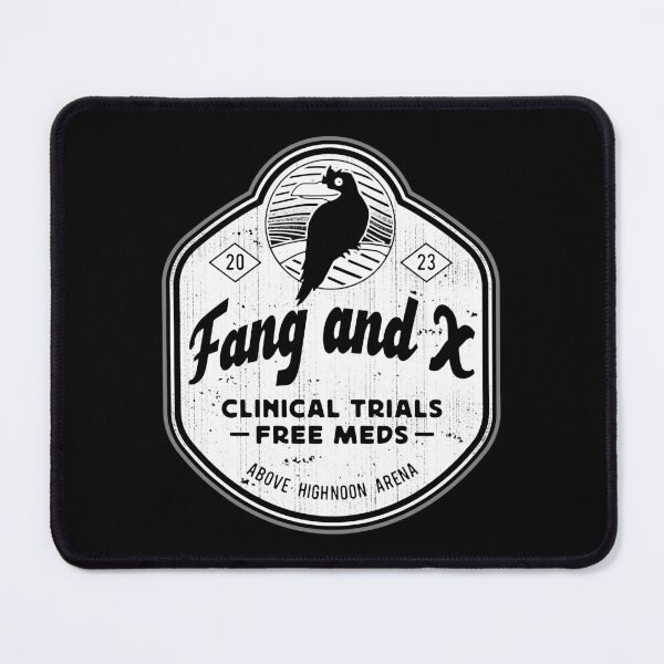 Item preview, Fang and X Clinic Emblem designed and sold by Lagelantee.