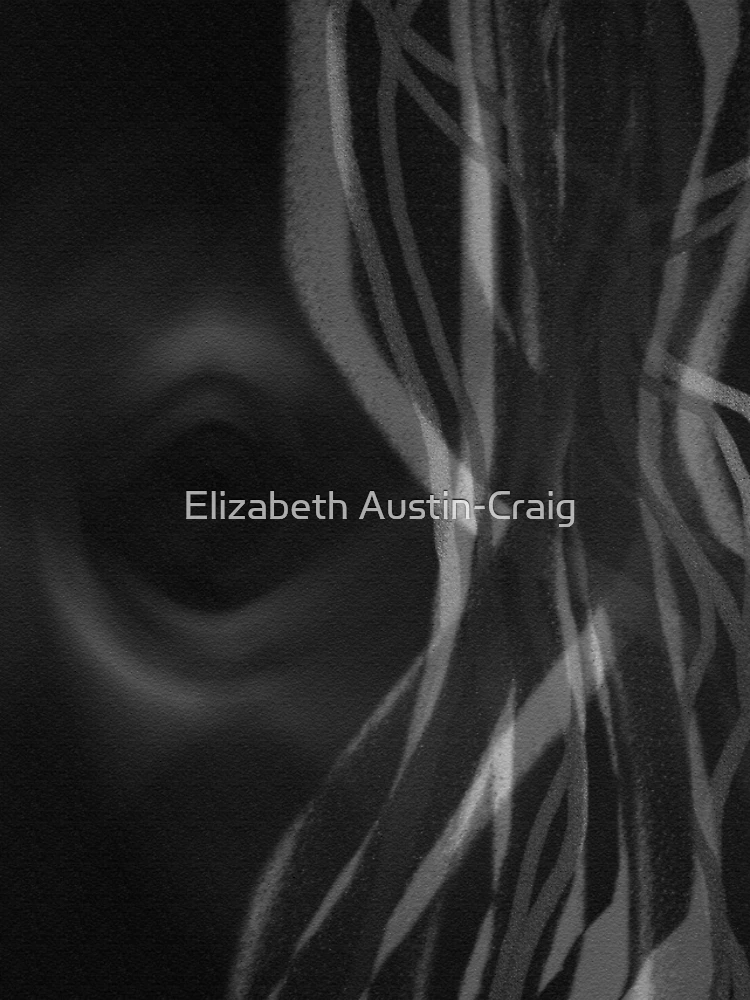 Imagen 4 de 4, Funda de iPhone con la obra Hiding Behind, diseñada y vendida por Elizabeth Austin-Craig.