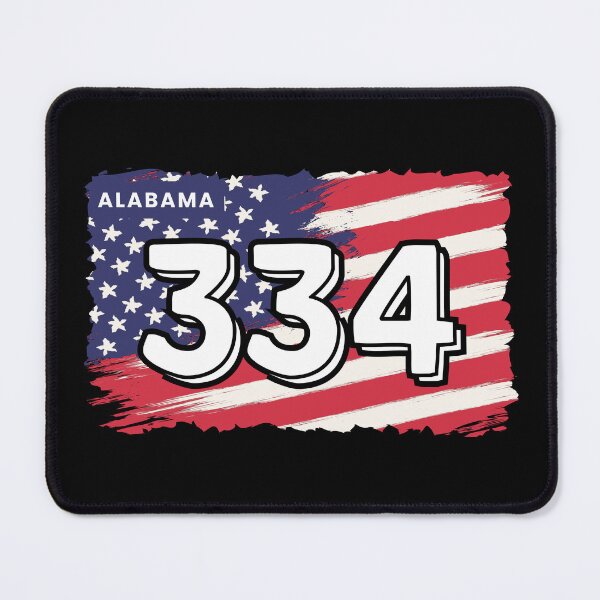 Item preview, Alabama Area Code 334 designed and sold by Reagan Towne.