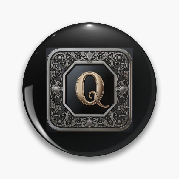 Item preview, MONOGRAM LETTER Q - ELEGANT STYLE designed and sold by philevera.