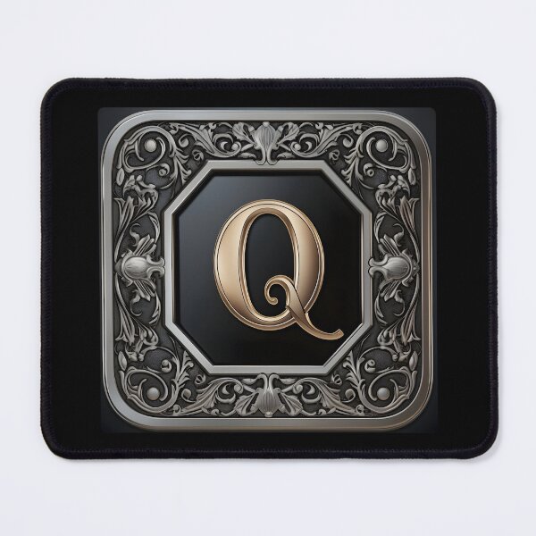 Item preview, MONOGRAM LETTER Q - ELEGANT STYLE designed and sold by philevera.