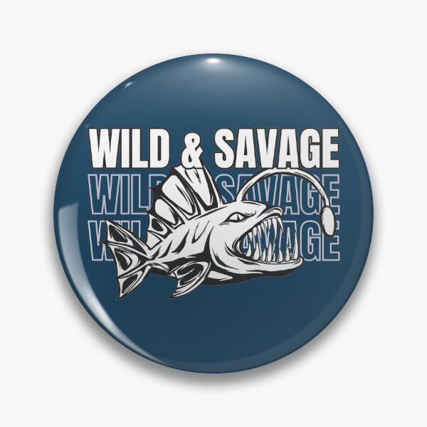 Item preview, Anglerfish Wild Savage designed and sold by NettiesWallArt.