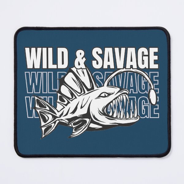 Item preview, Anglerfish Wild Savage designed and sold by NettiesWallArt.