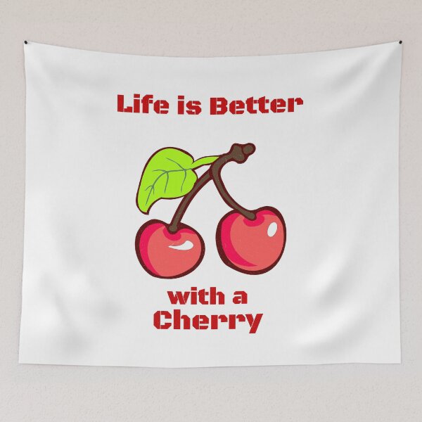 Item preview, Life is better with a cherry designed and sold by Delpieroo.