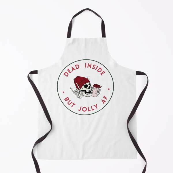 Item preview, dead inside but jolly af - spooky christmas spirit - dead inside vintage designed and sold by Carola-art.