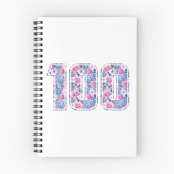 Item preview, 100th Birthday, floral number 100, woman’s designed and sold by iclipart.