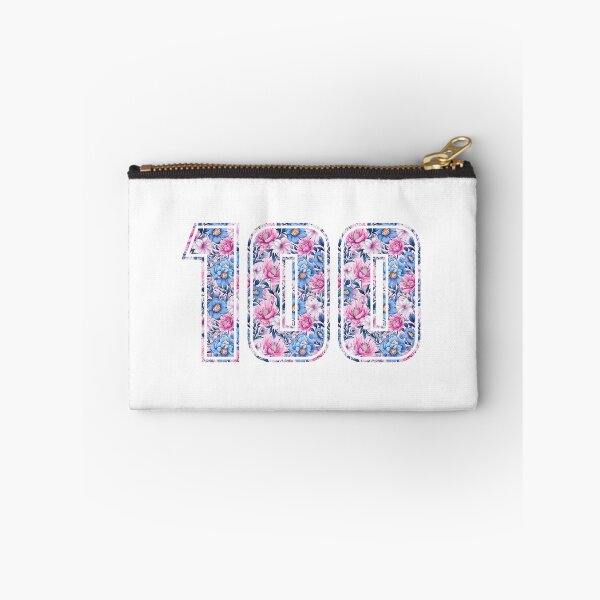 Item preview, 100th Birthday, floral number 100, woman’s designed and sold by iclipart.
