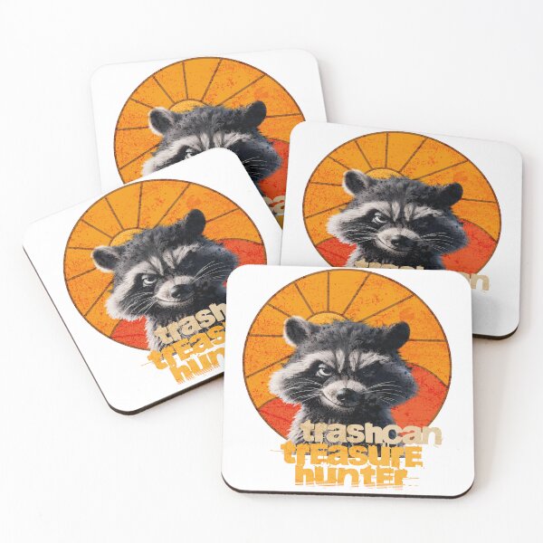 Item preview, Raccoon Rebel T-shirt Nasty Raccoon T-shirt treasure hunter Tee designed and sold by WBCreativeWS.
