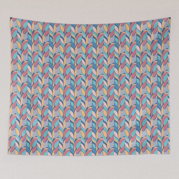 Item preview, Cool Summer / True Summer pattern, skin-tone matching, personal color analysis, PCA, mid century modern, retro, vintage designed and sold by look4seasons.