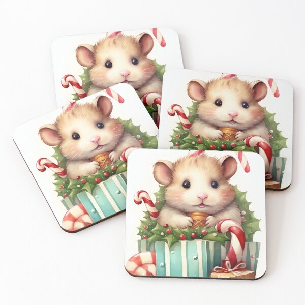 Item preview, Holiday Hamster designed and sold by cute-animals99.