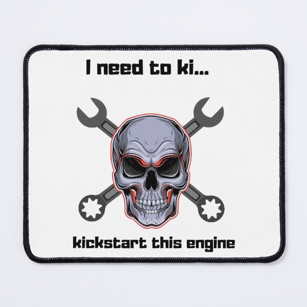 Item preview, Skull mechanic. I Need to kickstart this engine. designed and sold by Jakubos.