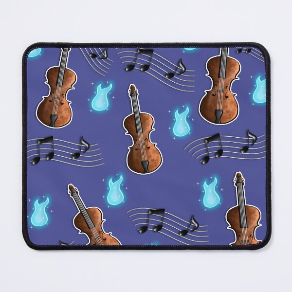 Item preview, Theo Theme Music Pattern designed and sold by DarkLeopardWolf.