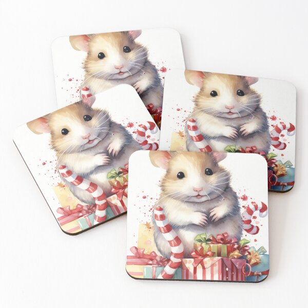 Item preview, Festive Hamster Fun designed and sold by cute-animals99.