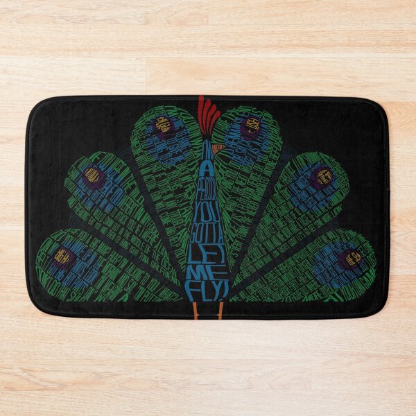 Item preview, The Other Guys Peacock designed and sold by Tiny Big Dog Designs.