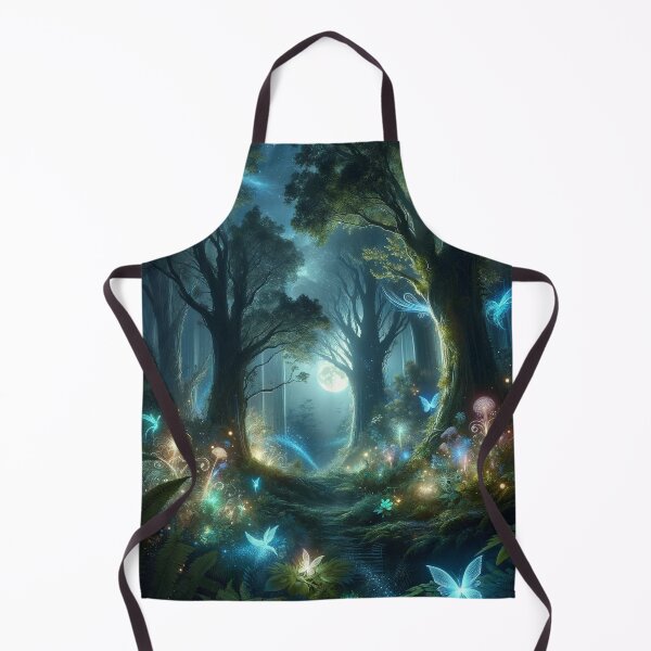 Item preview, Mystic Forest: Enchanted Night designed and sold by Art-of-AI.