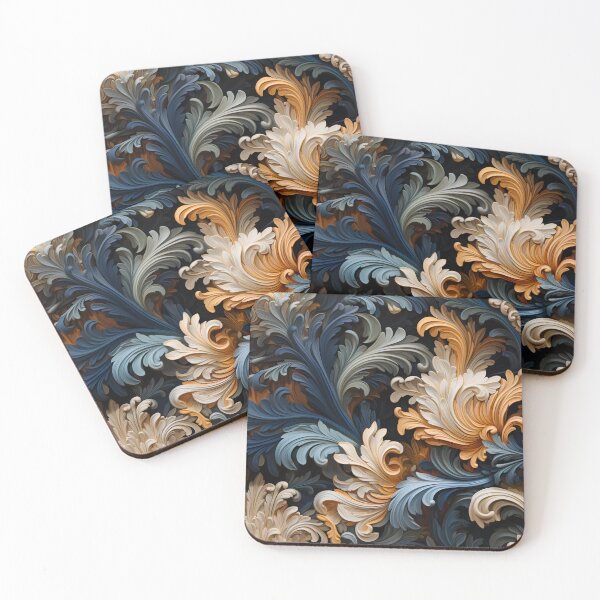 Item preview, Baroque Impressions: Melancholic Hues & Rhythmic Undulations designed and sold by polonuim210.