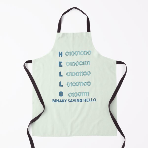 Artikelvorschau, Binärcode sagt Hallo cooler Programmierer entworfen und verkauft von Guess4best.