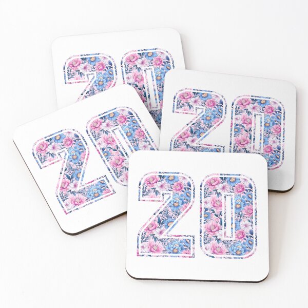 Item preview, 20th Birthday, floral number 20, woman’s designed and sold by iclipart.