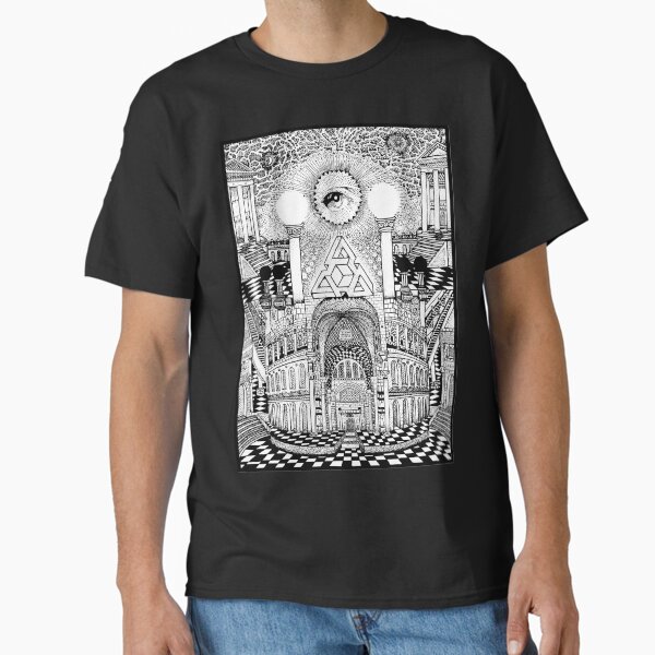Vista previa del artículo con la obra «Templo Masón», diseñado y vendido por FotoLibreStudio.