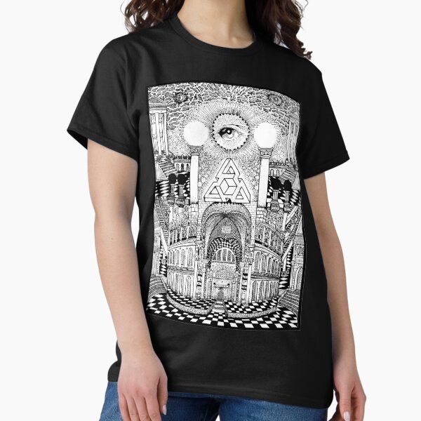 Vista previa del artículo con la obra «Templo Masón», diseñado y vendido por FotoLibreStudio.