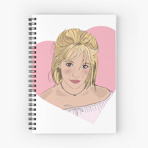 Item preview, Britney Illustration in a Heart designed and sold by RachRulu.