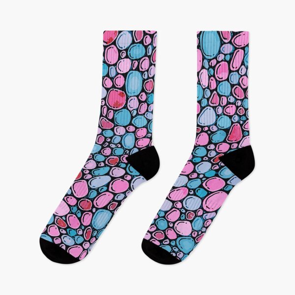 Item preview, Dreamy Bubbles: Pink and Sky Blue Pattern designed and sold by GAP90.