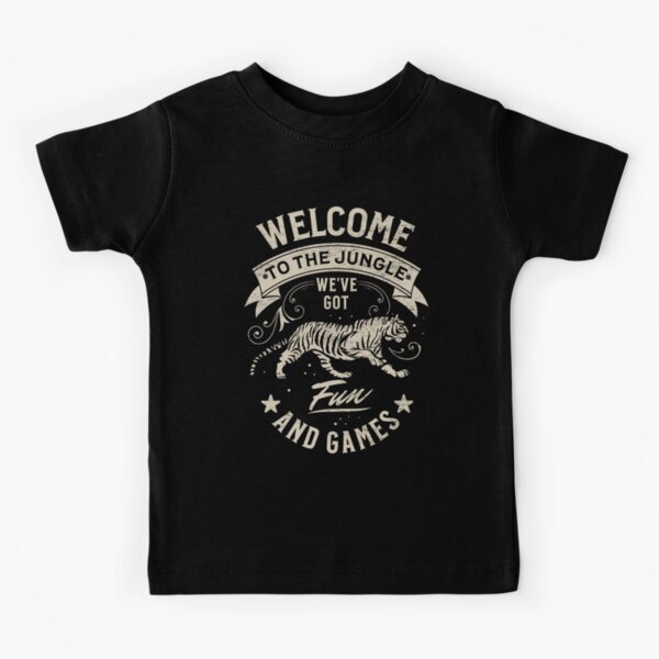 Item preview, Welcome To The Jungle - 80's Rock Nostalgia designed and sold by hadleyfoo.