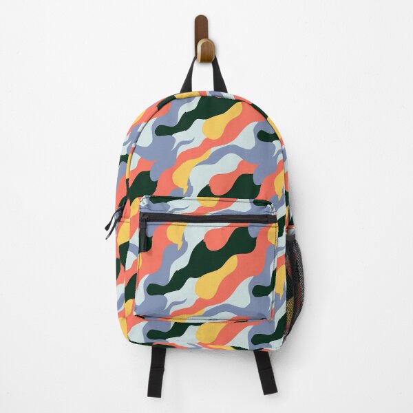 Item preview, Abstract Colorful camouflage pattern designed and sold by EasyPrints337.