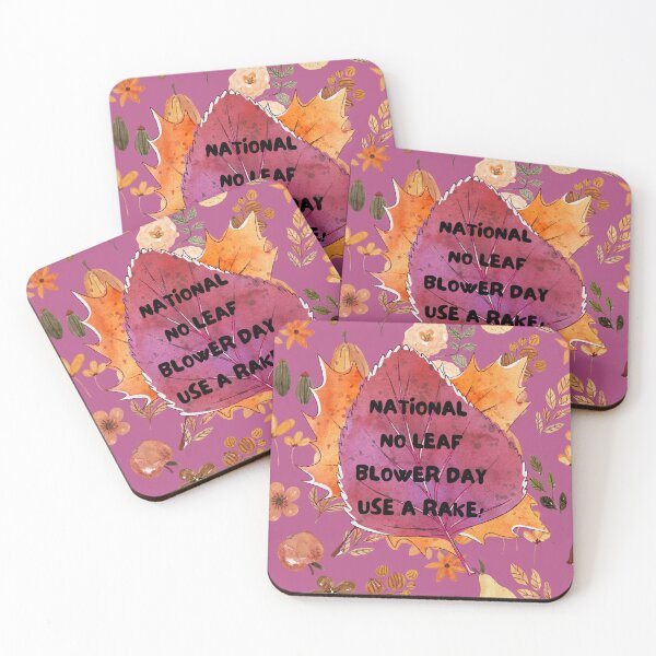 Item preview, National no leaf blower day designed and sold by GasconyPassion.