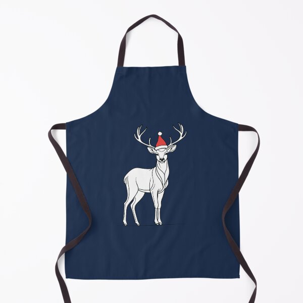 Item preview, Sleek Christmas Deer Graphic designed and sold by ThunyChiao.