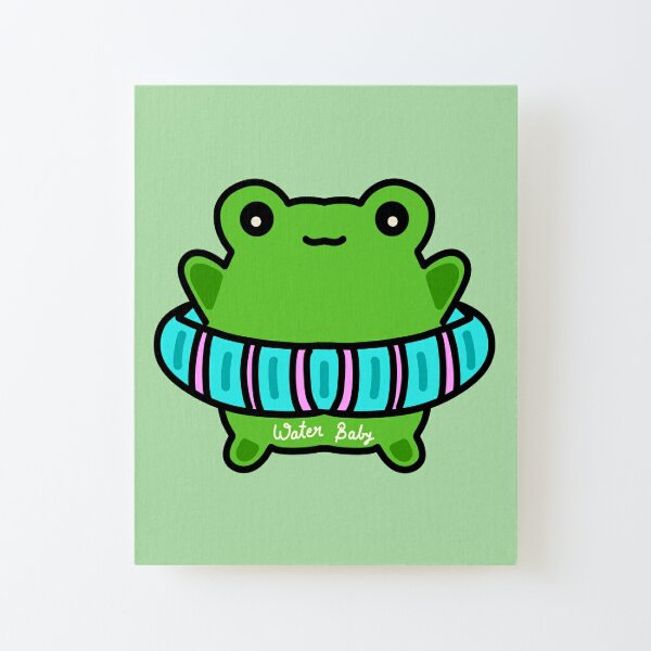 Cute Adorable Baby Frog Nursery Art Kawaii Chibi Cartoon Illustration ·  Creative Fabrica