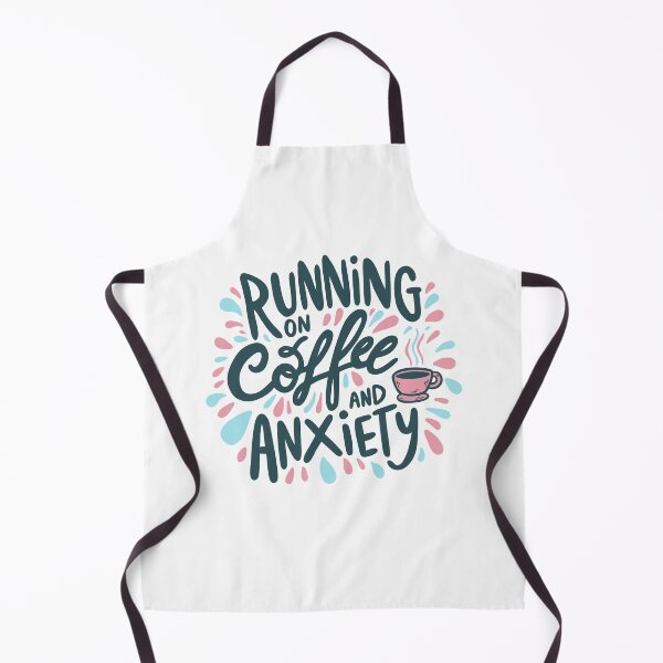 Item preview, Running on Coffee and Anxiety designed and sold by krimons.