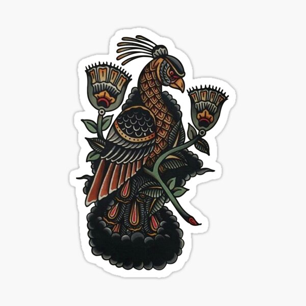 Get This Beautiful and Sensual Peacock Tattoo Design With Flowers, Know the  Wonderful Meaning of This Design, Discover If It is Made for You - Etsy