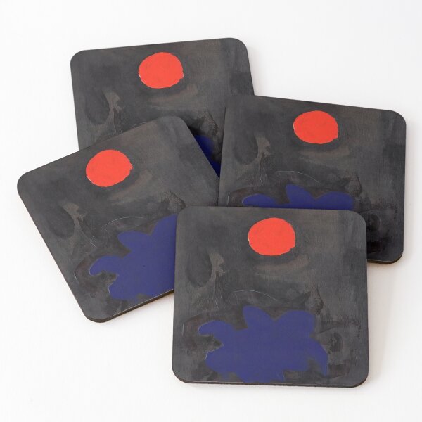 Item preview, Adolph Gottlieb blue on black designed and sold by NasriART.
