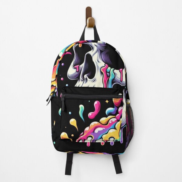 Item preview, Skull dripping vibrantly designed and sold by Jmacc123.