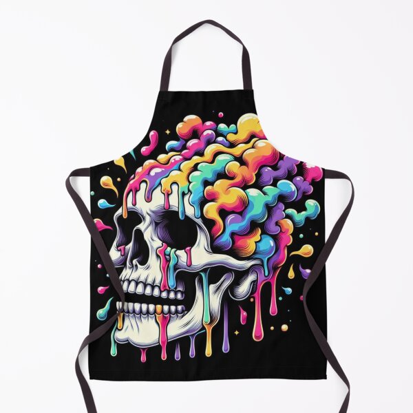 Item preview, Skull dripping vibrantly designed and sold by Jmacc123.