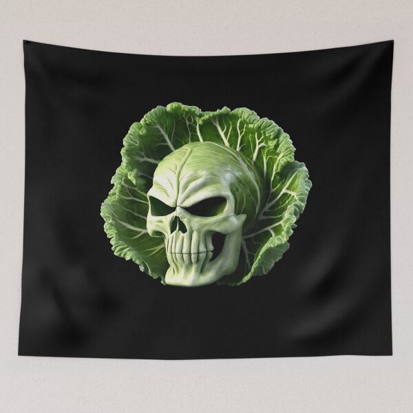 Item preview, A Head of Lettuce in a Punisher Style designed and sold by Aquillashop.