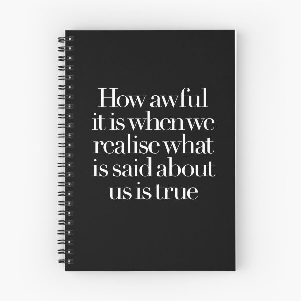 Item preview, How awful it is when we realise what is said about us is true. v.9 designed and sold by x1brett.
