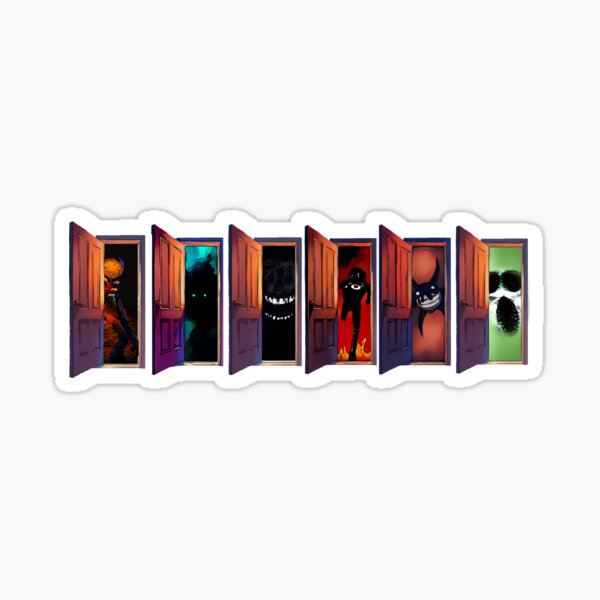 Item preview, Monsters Behind Every Doors designed and sold by AtomicCityArt.