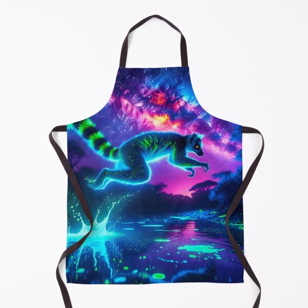 Item preview, Blacklight Style Lemur Luminous Leap designed and sold by Matt's Artificial Nature.