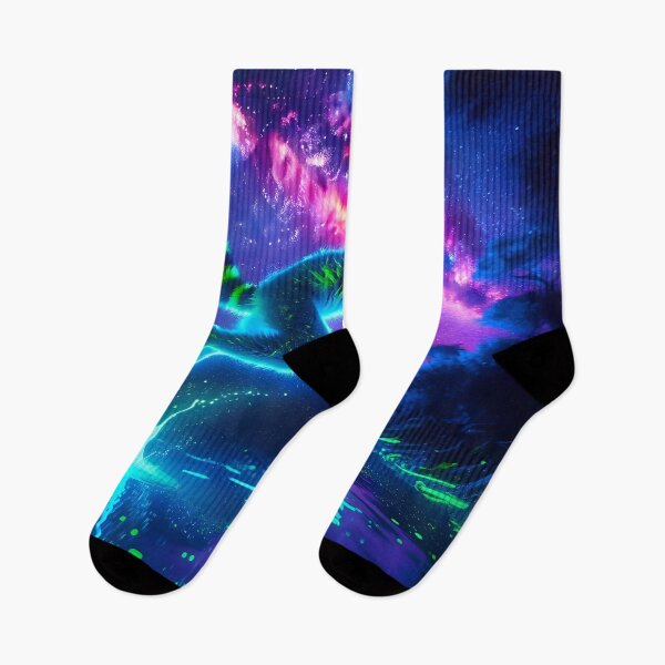 Item preview, Blacklight Style Lemur Luminous Leap designed and sold by Matt's Artificial Nature.
