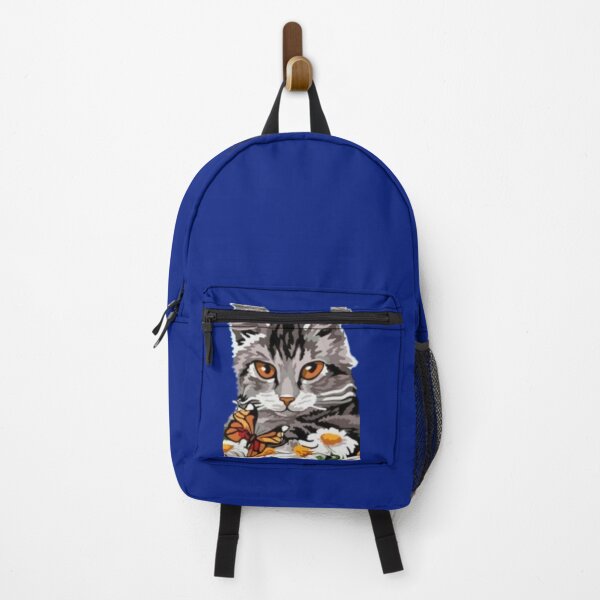 Item preview, Unusual CAT AND BUTTERFLY design designed and sold by WAKYSHOP.