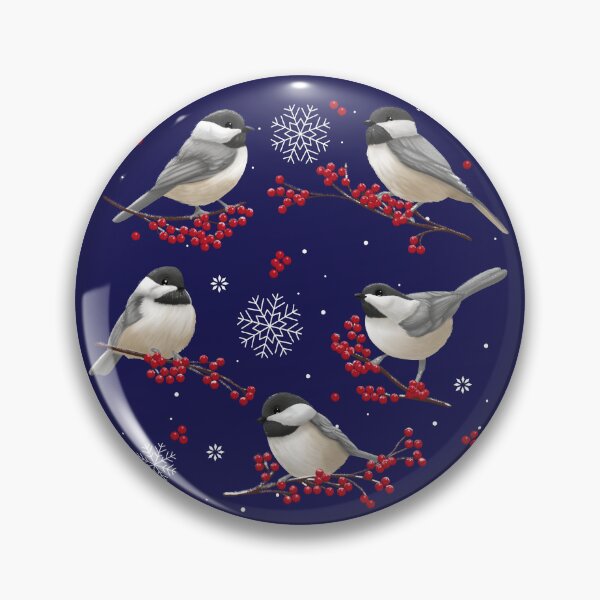 Item preview, Winter Chickadees designed and sold by claudiecb.