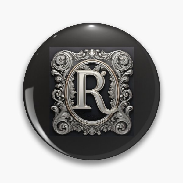 Item preview, MONOGRAM LETTER R - ELEGANT STYLE designed and sold by philevera.