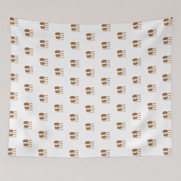 Item preview, No Talkie Before Coffee Typography Design designed and sold by asbno19.
