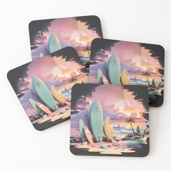 Item preview, retro surf and sunset designed and sold by MGSdesing.