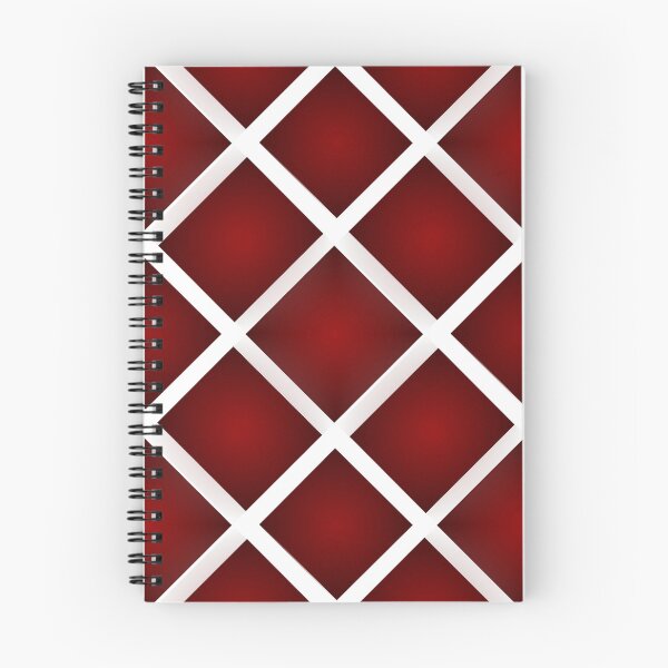Item preview, Crimson Red diamond geometric pattern design designed and sold by iRenza.